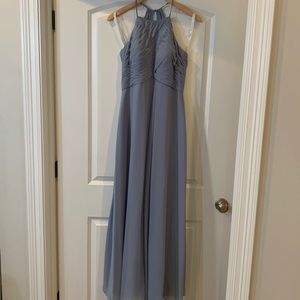 AZAZIE, Ginger Bridesmaid Dress, Steel Blue